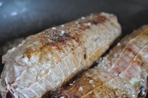 Oksefilet af ungkvæg langtidsstegt i stegeso