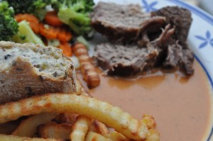 Oksefilet af ungkvæg langtidsstegt i stegeso