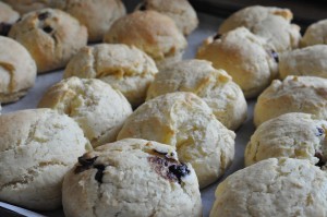 Scones med chokolade - nem lækker opskrift