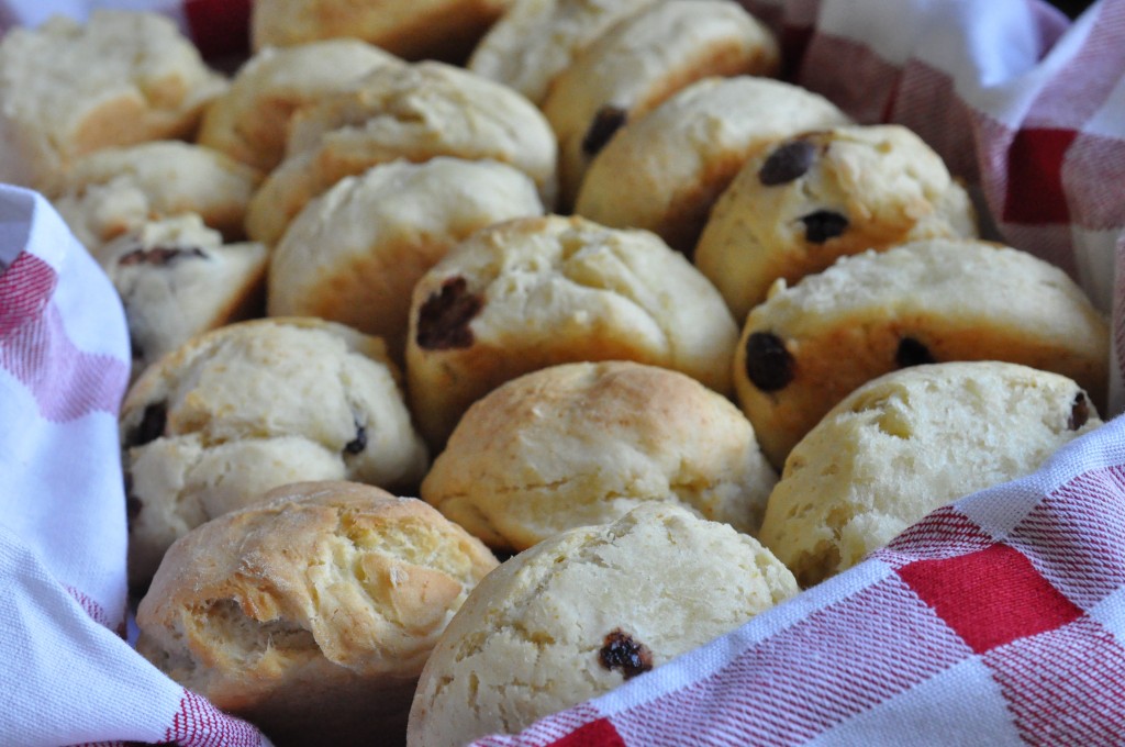 Scones med chokolade - nem opskrift