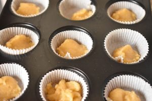 Hindbærmuffins - kage muffins med hindbær