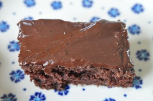 DSC_5811 • nogetiovnen.dk Fedtfattig chokoladekage med tykmælk - nem bradepandekage