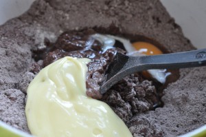 Chokolade muffins - opskrift på svampede muffins