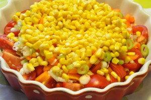 Tomatsalat med majs