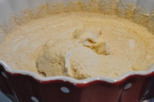 Blommetærte med marcipan kage med blommer