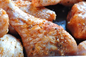 Kyllingelår med marinade i ovn eller på grill
