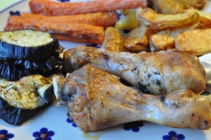 Kyllingelår med marinade i ovn eller på grill
