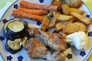 Kyllingelår med marinade i ovn eller på grill