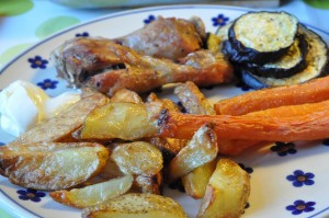 Kyllingelår med marinade i ovn eller på grill