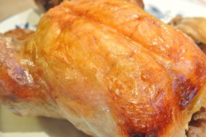 Kylling langtidsstegt i øl i Römertopf opskrift