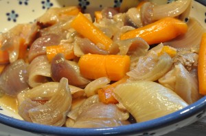 Kylling langtidsstegt i øl i Römertopf opskrift