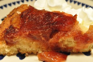  Æblekage på panden - opskrift a la tarte tatin