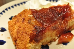 Æblekage på pande a la tarte tatin - opskrift 