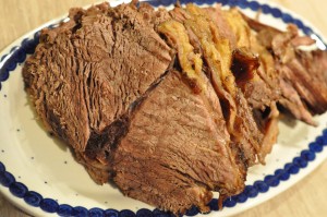 Gammeldags oksesteg grydestegt - opskrift