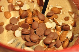 Småkager med brun farin, lakrids og chokolade