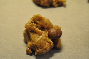 Småkager med brun farin, lakrids og chokolade