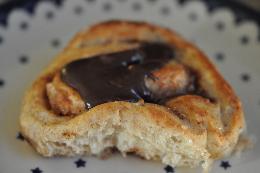 Kanelsnegle med æbler - sunde og fedtfattige