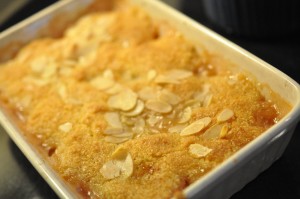 Bagt æblekage med æblemos - nem æbledessert