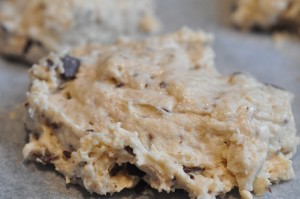 Scones med kærnemælk - opskrift på chokoladescones