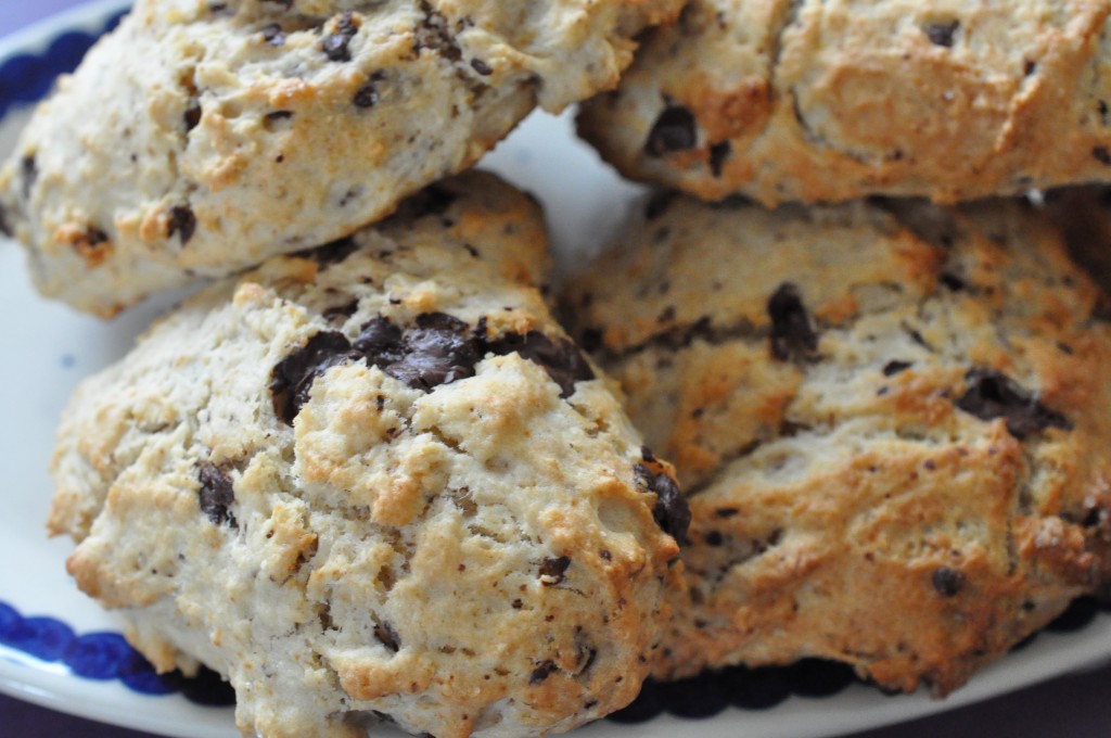 Chokoladescones