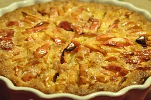 Luksus æblekage med marcipan - æblemazarin