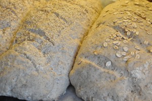 DSC_9419 • nogetiovnen.dk Franskbrød opskrift - groft brød med rugmel