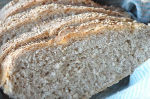 Groft franskbrød – opskrift på grov brød med rugmel