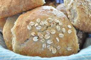 Boller af koldhævet dej