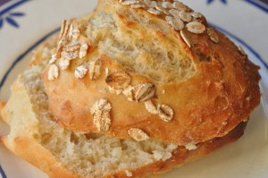 Boller og brød med tykmælk - uden æltning