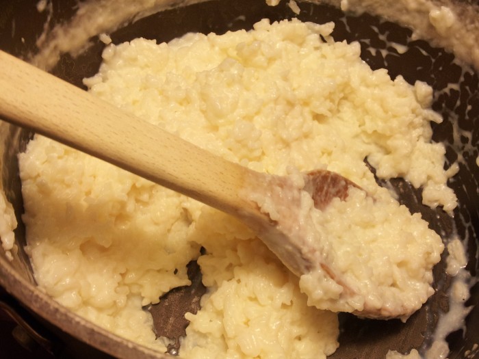 Risengrød med kanel og smør - af 2 liter mælk