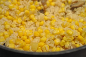 Hotwings med majsrisotto - nem aftensmad