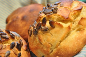 DSC_0873 • nogetiovnen.dk Koldhævede durumboller - brød og boller med durummel