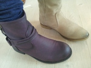 Nye støvler og et indlæg om alt andet end mad