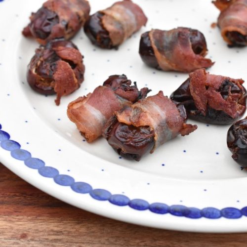 Dadler med bacon - opskrift på bacondadler