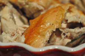 Coq au vin blanc i stegeso - kylling i hvidvin