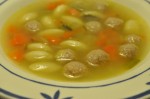 Hønsekødssuppe og tarteletter nem opskrift