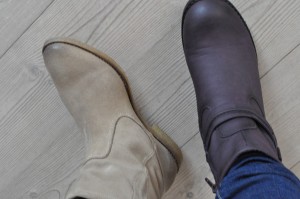Nye støvler og et indlæg om alt andet end mad