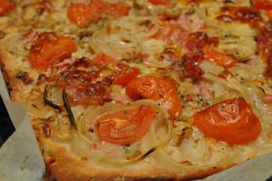 Nemme pizzaer med grahamsmel og lækkert fyld