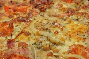 Nemme pizzaer med grahamsmel og lækkert fyld