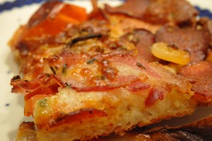 Nemme pizzaer med grahamsmel og lækkert fyld