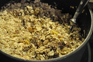 Müslibar - hjemmelavet flapjack med havregryn