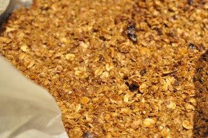 Müslibar - hjemmelavet flapjack med havregryn