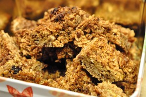 Müslibar - hjemmelavet flapjack med havregryn