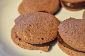 AMO chokolademacarons i Vesterhavshytten