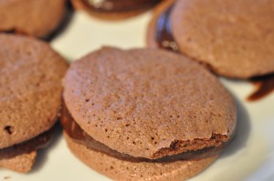 AMO chokolademacarons i Vesterhavshytten