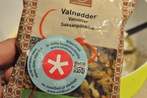 Valnødder Grydebrød med øl & valnødder - valnøddebrød