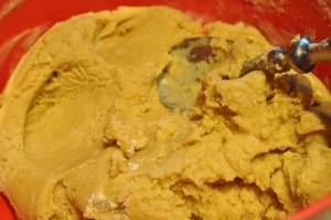 Småkager med abrikoskompot eller Nutella