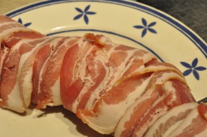 Svinemørbrad med bacon