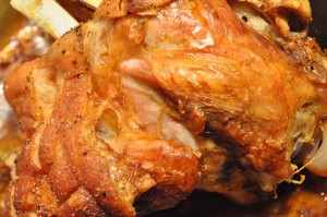 Svineskank - langtidsstegt svineskank i ovn