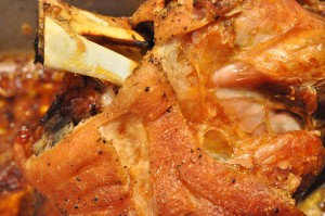 Svineskank - langtidsstegt svineskank i ovn